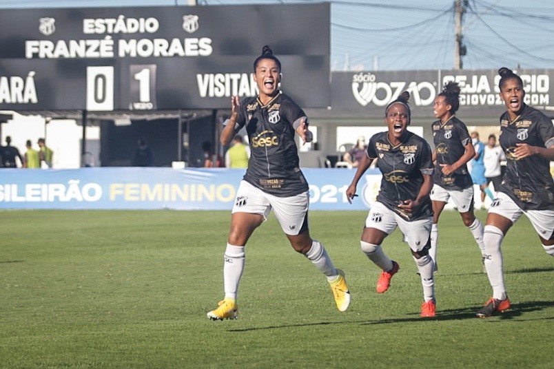 CAMPEONATO BRASILEIRO DE FUTEBOL FEMININO DA SÉRIE A2 DE 2021. OITAVAS DE FINAL. JOGO DE VOLTA. SEGUNDA PARTIDA. CEARÁ-CE. CLASSIFICADO. BOTAFOGO-PB. ELIMINADO. QUARTAS DE FINAL. CEARÁ-CE. CONTRA. CRESSPOM-DF.OU. FORTALEZA-CE.