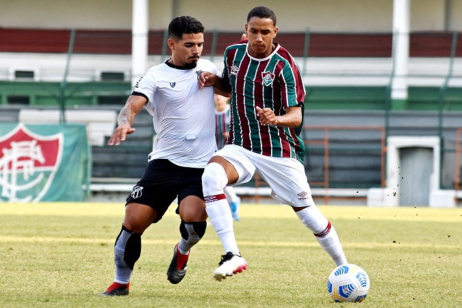 CAMPEONATO BRASILEIRO DE FUTEBOL SUB-20 DE 2021. PRIEMIRA FASE. TERCEIRA RODADA. FLUMINENSE-RJ. CEARÁ-CE.