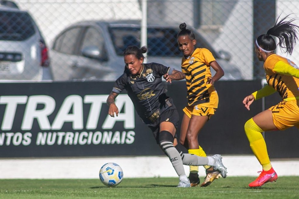 CAMPEONATO BRASILEIRO DE FUTEBOL FEMININO DA SÉRIE A2 D E2021. QUARTAS DE FINAL. JOGO DE VOLTA. SEGUNDA PARTIDA. CRESSPOM-DFL. CLASSIFICADO. CEARÁ-CE. ELIMINADO. SEMIFINAL. ATLÉTICO-MG. CRESSPOM-DF.