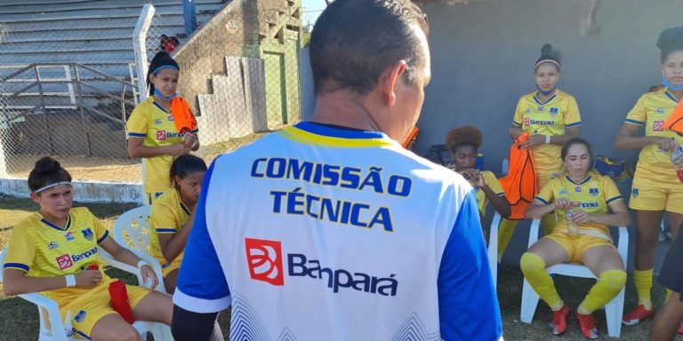CAMPEONATO BRASILEIRO DE FUTEBOL FEMININO DA SÉRIE A2 DE 2021. QUARTAS DE FINAL. JOGO DE IDA. PRIMEIRA PARTIDA. ESMAC-PA. REAL ARIQUEMES-RO.