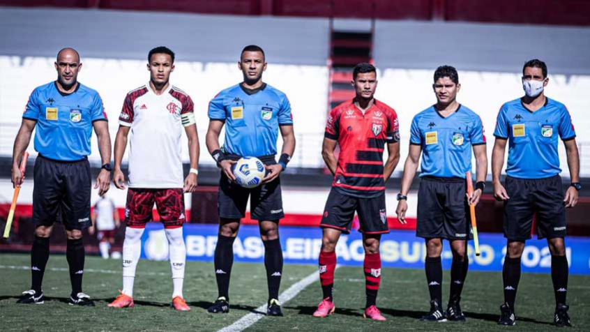 CAMPEONATO BRASILEIRO DE FUTEBOL SUB-20 DE 2021. PRIMEIRA FASE. TERCEIRA RODADA. FLAMENGO-RJ. ATLÉTICO-GO.
