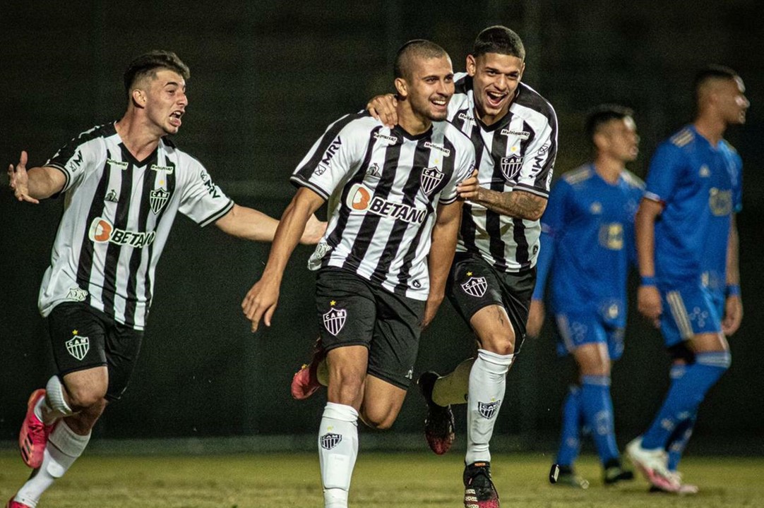 CAMPEONATO BRASILEIRO DE FUTEBOL SUB-20 DE 2021. PRIMEIRA FASE. QUARTA RODADA. ATLÉTICO-MG. CRUZEIRO-MG.