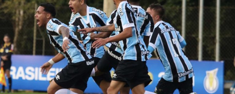 CAMPEONATO BRASILEIRO DE FUTEBOL SU-20 DE 2021. PRIMEIRA FASE. TERCEIRA RODADA. GRÊMIO-RS. FORTALEZA-CE.