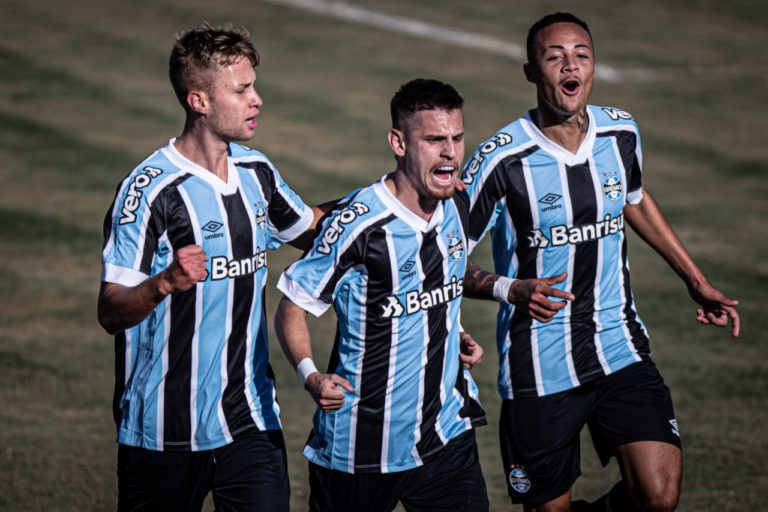 CAMPEONATO BRASILEIRO DE FUTEBOL SUB-20 D E2021. PRIMEIRA FASE. SEGUNDA RODADA. GRÊMIO-RS. SANTOS-SP.