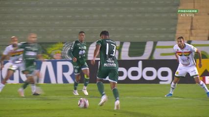 CAMPEONATO BRASILEIRO DA SÉRIEB DE 2021. PRIMEIRA FASE. DÉCIMA TERCEIRA RODADA, GUARANI-SP. SAMPAIO CORRÊA-MA.