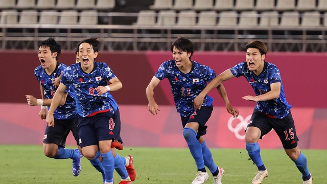 JOGOS OLÍMPICOS DE TÓQUIO DE 2020. 2021. QUARTAS DE FINAL. JOGO ÚNICO. PARTIDA ÚNICA. JAPÃO. CLASSIFICADO. NOVA ZELÂNDIA. ELIMINADA. SEMIFINAL. PARTIDA ÚNICA. JOGO ÚNICO. JAPÃO. ESPANHA.