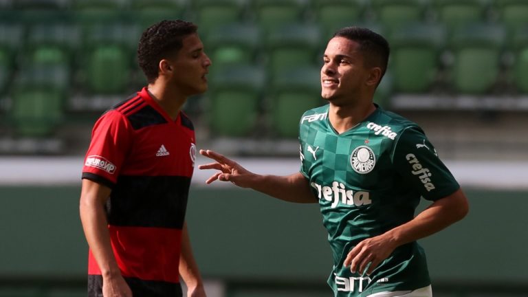 CAMPEONATO BRASILEIRO DE FUTEBOL SUB-20 DE 2021. PRIEMIRA FASE. QUINTA RODADA. PALMEIRAS-SP. FLAMENGO-RJ.