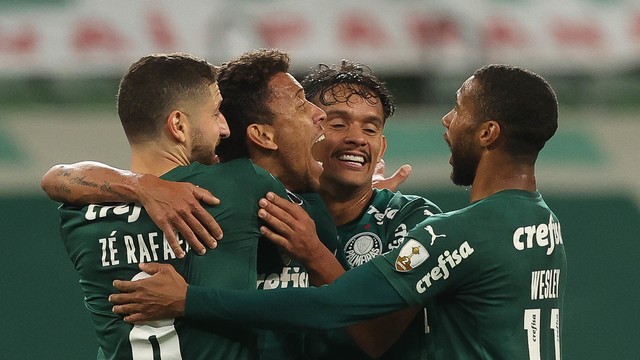 TAÇA LIBERTADORES DA AMÉRICA DE 2021. OITAVAS DE FINAL. JOGO DE VOLTA.S EGUNDA PARTIDA. PALMEIRAS-SP. BRASIL. CLASSIFICADO. UNIVERSIDAD CATÓLICA.CHILE. ELIMINADO. QUARTAS DE FINAL. SÃO PAULO-SP. BRASIL. PALMEIRAS-SP. BRASIL.