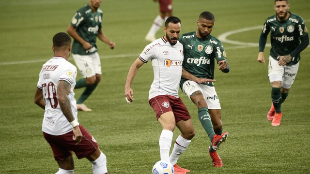 CAMPEONATO BRASILEIRO DA SÉRIE A DE 2021. PRIMEIRA FASE. DÉCIMA TERCEIRA RODADA. FLUMIMEMSE-RJ. PALMEIRAS-SP.