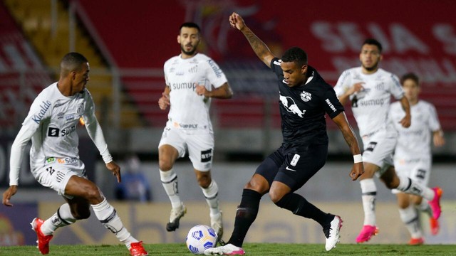 CAMPEONATO BRASILEIRO DA SÉRIE A DE 2021. PRIMEIRA FASE. DÉCIMA SEGUNDA RODADA. RED BULL BRAGANTINO-SP. SANTOS-SP.