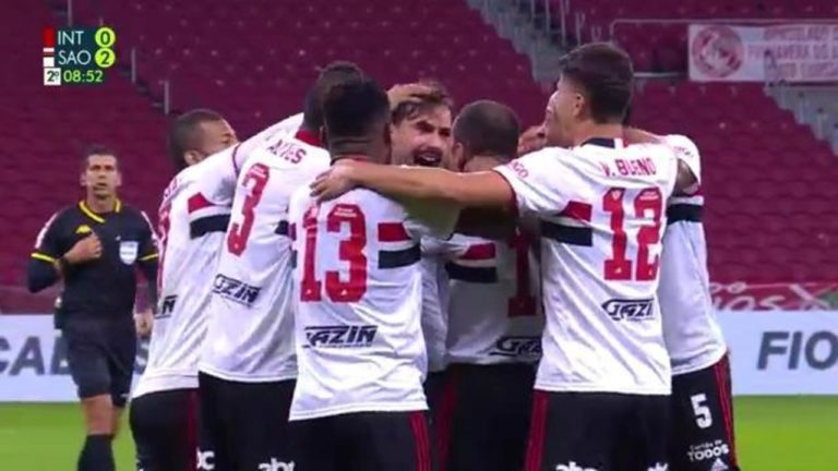 CAMPEONATO BRASILEIRO DA SÉRIE A DE 2021. PRIMEIRA FASE. DÉCIMA RODADA. SÃO PAULO-SP. INTERNACIONAL-RS..