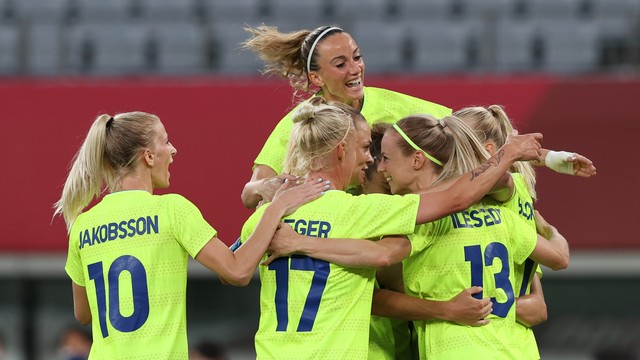 JOGOS OLÍMPICOS DE TÓQUIO 2020.2021. FUTEBOL FEMININO. GRUPO G. PRIMEIRA FASE. PRIMEIRA RODADA. SUÉCIA. ESTADOS UNIDOS.