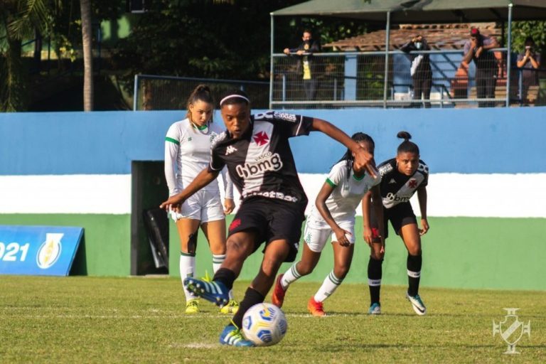 CAMPEONATO BRASILEIRO DE FUTEBOL FEMININO DA SÉRIE A2 DE 2021. OITAVAS DE FINAL. SEGUNDA PARTIDA. JOGO DE VOLTA. VASCO-RJ. ELIMINADO, AMÉRICA-MG. CLASSIFICADO. QUARTAS DE FINAL. AMÉRICA-MG. ATLÉTICO-MG.