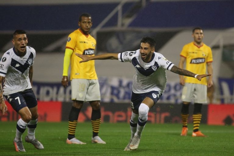 TAÇA LIBERTADORES DA AMÉRICA DE 2021. OITAVAS DE FINAL. JOGO DE IDA. PRIMEIRA PARTIDA. VÉLEZ SARSFIELD. ARGENTINA. ARGENTINA. BARCELONA DE GUAYAQUIL. EQUADOR.