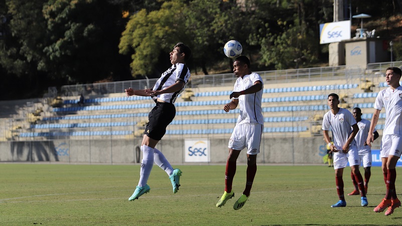 CAMPEONATO BRASILEIRO DE FUTEBOL SUB17 DE 2021. PRIMEIRA FASE. NONA RODADA. FLUMINENSE-RJ. SEGUNDO COLOCADO. 20 PONTOS. +13 GOLS DE SALDO. CLASSIFICADO. ATLÉTICO-MG. CLASSIFICADO. QUARTO COLOCADO. 16 PONTOS.