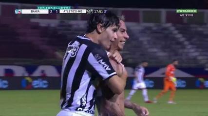 COPA DOBRASIL DE 2021. OITAVAS DE FINAL. JOGO DE VOLTA. SEGUNDA PARTIDA. ATLÉTICO-MG. CLASSIFICADO. BAHIA-BA. ELIMINADO.