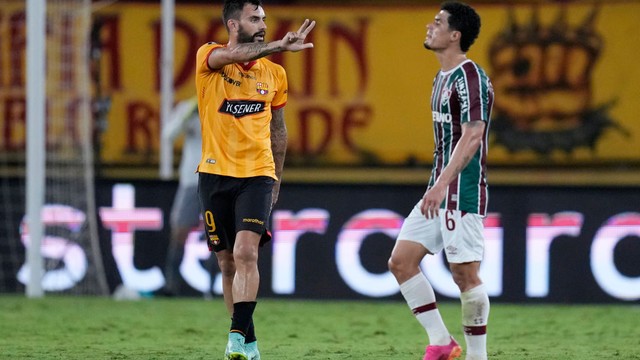 TAÇA LIBERTADORES DA AMÉRICA DE 2021. QUARTAS DE FINAL. JOGO DE VOLTA. SEGUNDA PARTIDA. BARCELONA DE GUAYAQUIL. EQUADOR. CLASSIFICADO. FLUMINENSE-RJ. ELIMINADO. SEMIFINAL. FLAMENGO-RJ. BRASIL. BARCELONA DE GUAYAQUIL. EQUADOR. SEGUNDO JOGO. JOGO DE VOLTA. JOGO DE IDA. PRIEMIRA PARTIDA.