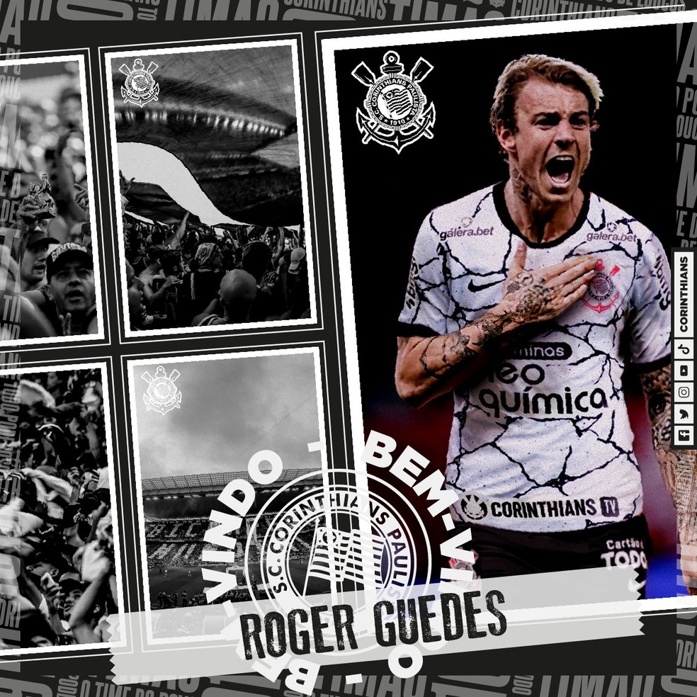 RÓGER GUEDES. CORINTHIANS-SP.