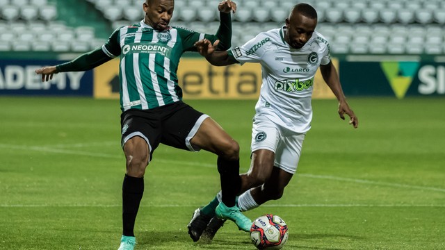 CAMPEONATO BRASILEIRO DA SÉRIE B DE 2021. PRIMEIRA FASE. DÉCIMA SEXTA RODADA. CORITIBA-PR. GOIÁS-GO.