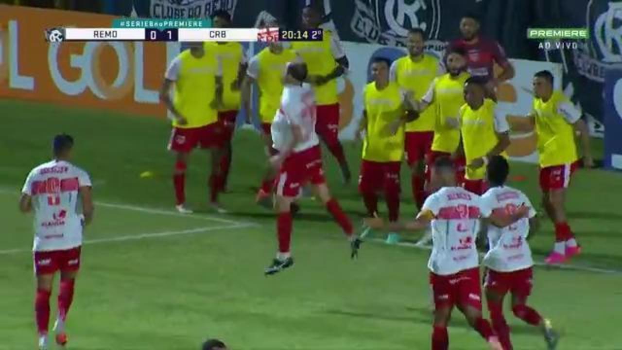 CAMPEONATO BRASILEIRO DA SÉRIE B DE 2021. PRIMEIRA FASE. VIGÉSIMA RODADA. CRB-AL. REMO-PA.