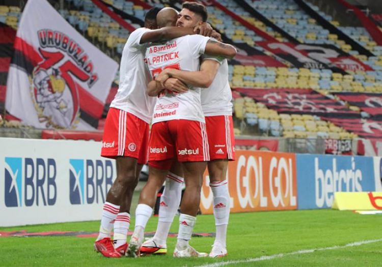 CAMPEONATO BRASILEIRO DA SÉRIE A DE 2021. PRIMEIRA FASE. FLAMENGO-RJ. INTERNACIONAL-RS.