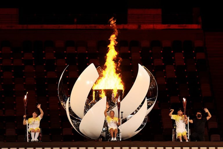 ABERTURA DAS PARALÍMPIADAS.