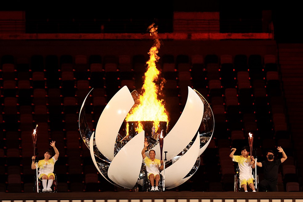 ABERTURA DAS PARALÍMPIADAS.