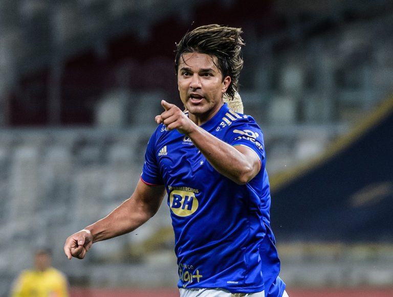 CAMPEONATO BRASILEIRO DA SÉRIE B DE 2021. CRUZEIRO-MG. MARCELO MORENO.