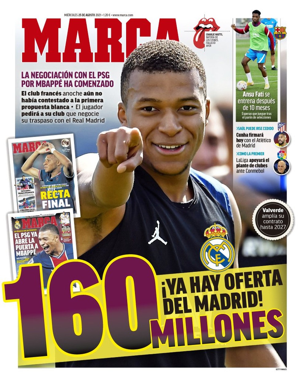 MBAPPE. REAL MADRID. ESPANHA. PARIS SAINT-GERMAIN. FRANÇA.