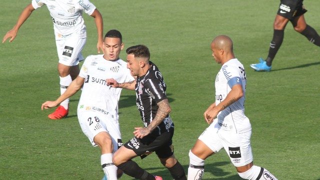 CAMPEONATO BRASILEIRO DA SÉRIE A DE 2021. PRIMEIRA FASE. DÉCIMA QUINTA RODADA. SANTOS-SP. CORINTHIANS-SP.