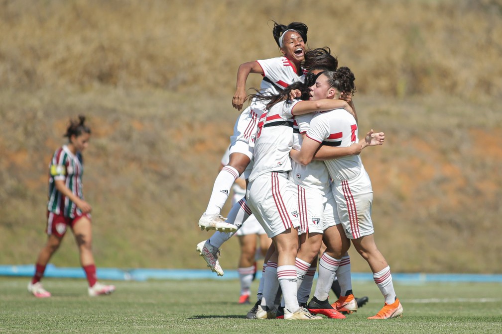 CAMPEONATO BRASILEIRO DE FUTEBOL FEMININO SUB-18 DE 2021. SEGUNDA FASE. SEGUNDA RODADA. GRUPO G. SÃO PAULO-SP. FLUMINENSE-RJ.