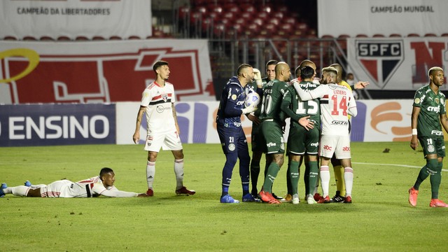 CAMPEONATO BRASILEIRO DA SÉRIE A DE 2021. DÉCIMA QUARTA RDADA. PRIMEIRA FASE. SÃO PAULO-SP. PALMEIRAS-SP.