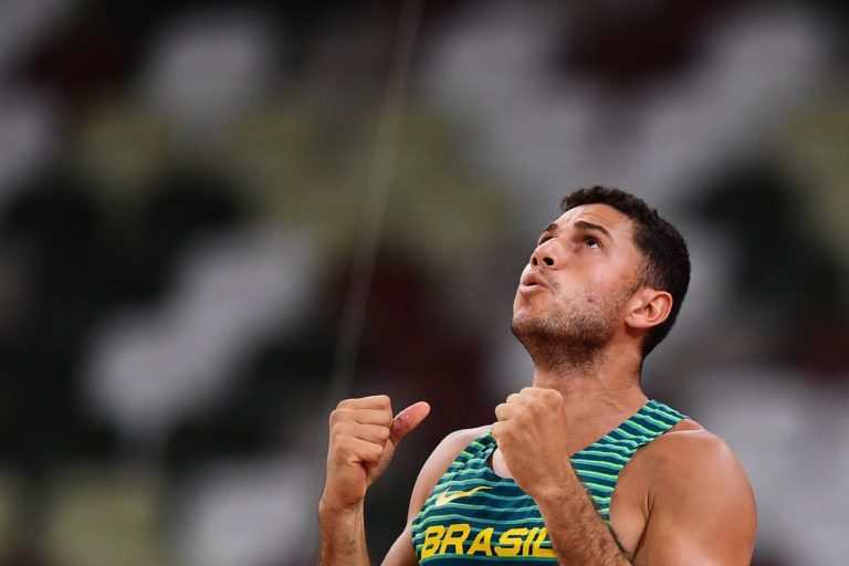 JOGOS OLÍMPICOS DE TÓQUIO DE 2020. 2021. MEDALHA DE BRONZE. THIAGO BRAZ. SALTO COM VARA.