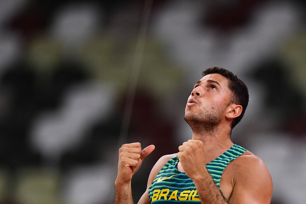 JOGOS OLÍMPICOS DE TÓQUIO DE 2020. 2021. MEDALHA DE BRONZE. THIAGO BRAZ. SALTO COM VARA.