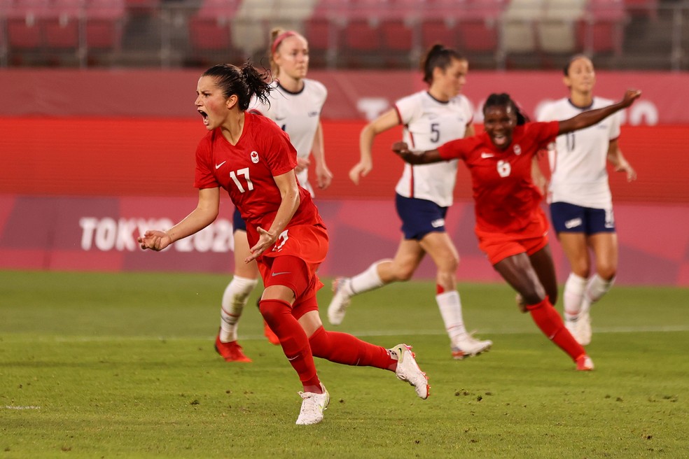 JOGOS OLÍMPICOS DE TÓQUIO DE 2020. 2021. SEMIFINAL. JOGO ÚNICO. PARTIDA ÚNICA. CANADÁ. CLASSIFICADO. ESTADOS UNIDOS. ELIMINADO. FINAL. CANADAÁ. CONTRA. SUÉCIA. OU. AUSTRÁLIA. OU. SUÉCIA.