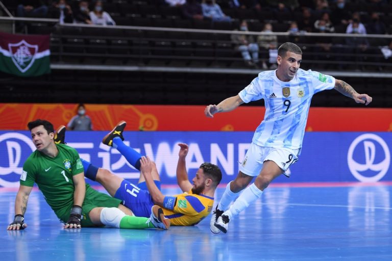 COPA DO MUNDO DE FUTSAL DE 2021. SEMIFINAL. JOGO ÚNICO. PARTIDA ÚNICA. ARGENTINA. CLASSIFICADA. BRASIL. ELIMINADO. FINAL. ARGENTINA. CONTRA. PORTUGAL. OU. CAZAQUISTÃO. JOGO ÚNICO. PARTIDA ÚNICA.