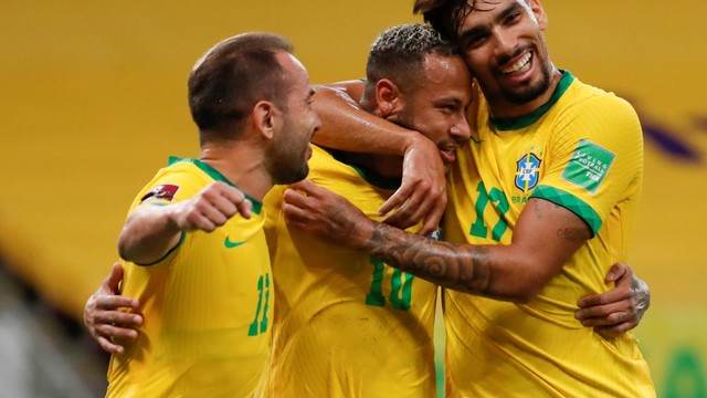 ELIMINATÓRIAS DA CONMEBO. CONFEDERAÇÃO SUL-AMERICANA DE FUTEBOL. PRIMEIRA FASE. COPA DO MUNDO DO CATAR DE 2022. PRIMEIRA FASE. DÉCIMA RODADA.BRASIL. PERU.