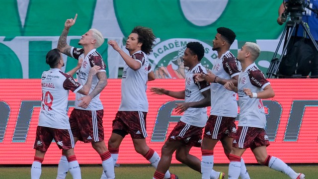 CAMPEONATO BRASILEIRO DA SÉRIE A DE 2021. PRIEMIRA FASE. VIGÉSIAM RODADA. FLAMENGO-RJ. PALMEIRAS-SP.