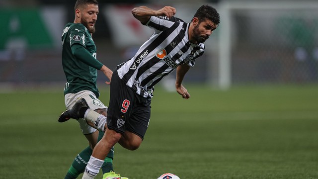 TAÇA LIBERTADORES DA AMÉRICA DE 2021. SEMIFINAL. PRIMEIRO JOGO. PARTIDA DE IDA. ATLÉTICO-MG. BRASIL. PALMEIRAS-SP. BRASIL.