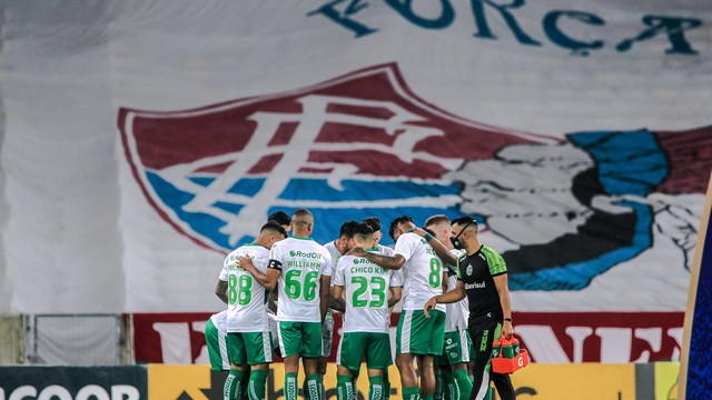 CAMPEONATO BRASILEIRO DA SÉRIE A DE 2021. PRIMEIRA FASE. DÉCIMA QUARTA RODADA. FLUMINENSE-RJ. JUVENTUDE-RS.