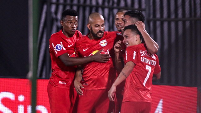COPA SUL-AMERICANA DE 2021. SEMIFINAL. JOGO DE VOLTA. SEGUNDA PARTIDA. RED BULL BRAGANTINO-SP. CLASSIFICADO. LIBERTAD. PARAGUAI. ELIMINADO. FINAL. JOGO ÚNICO. RED BULL BRAGANTINO-SP. BRASIL. CONTRA. ATHLETICO-PR. BRASIL. PEÑAROL. URUGUAI.