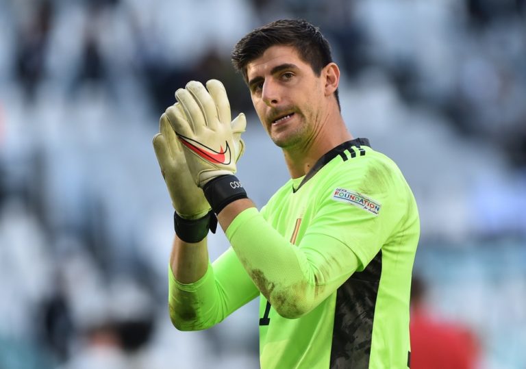 COURTOIS. GOLEIRO. BÉLGICA. COPA DO MUNDO. 2 EM 2 ANOS.