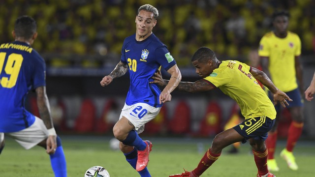 ELIMINATÓRIAS SUL-AMERICANA. CONMEBOL. CONFEDERAÇÃO SUL-AMERICANA DE FUTEBOL. PRIMEIRA FASE. QUINTA RODADA. COLÕMBIA. BRASIL.