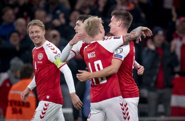 ELIMINATÓRIAS DA EUROPA. UEFA. UNIÃO DAS ASSOCIAÇÕES EUROPEIAS DE FUTEBOL. GRUPO F. PRIMEIRA FASE. OITAVA RODADA. DINAMARCA. ÁUSTRIA. COPA DO MUNDO DE 2022.