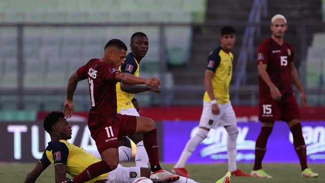 ELIMINATÓRIAS DA COPA DO MUNDO DE 2022. CATAR. PRIMEIRA FASE. QUINTA RODADA. VENEZUELA. EQUADOR. ELIMINATÓRIAS SUL-AMERICANA. CONMEBOL. CONFEDERAÇÃO SUL-AMERICANA DE FUTEBOL