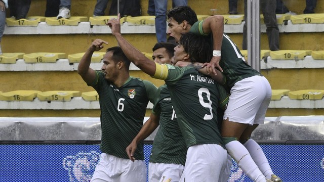 ELIMINATPORIAS DA CONEMBOL. CONFEDERAÇÃO SUL-AMERICANA DE FUTEBOL. COPA DO MUNDO DE 2022. CATAR. PRIEMIRA FASE. DÉCIMA QUARTA RODADA. BOLÍVIA. URUGUAI.