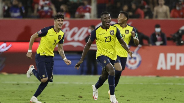 ELIMINATÓRIAS DA COPA DO MUNDO DE 2022. CATAR. CONMEBOL. CONFEDERAÇÃO SUL-AMERICANA. PRIEMIRA FASE. DÉCIMA QUARTA RODADA. EQUADOR. CHILE.