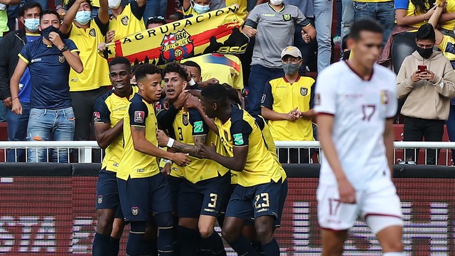 ELIMINATÓRIAS DA COPA DO MUNDO DE 2022. CATAR. CONMEBOL. CONFEDERAÇÃO SUL-AMERICANA DE FUTEBOL. PRIMEIRA FASE. DÉCIMA TERCEIRA RODADA. EQUADOR. VENEZUELA.