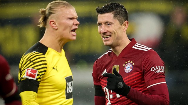 CAMPEONATO ALEMÃO. BUNDESLIGA. TEMPORADA 2021.2022. PRIMEIRA FASE. DÉCIMA QUARTA RODADA. BAYERN DE MUNIQUE. ALEMANHA. BORUSSIA DORTMUND. ALEMANHA.