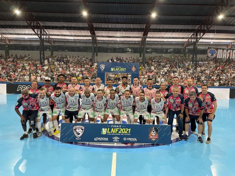 LIGA NACIOANL DE FUTSAL. CAMPEÕES DESDE 1996.